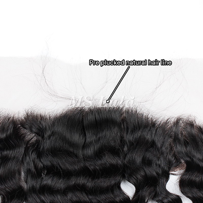 Natural Wave 13x4 Transparent Lace Frontal - 图片 5
